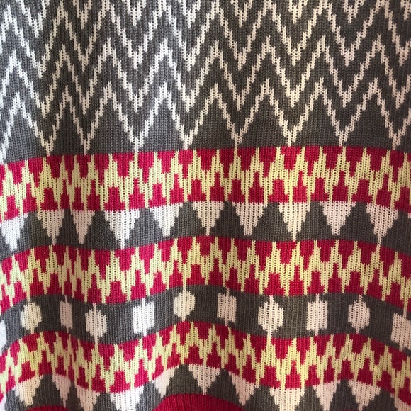 Xhilaration Geometric Drop-Shoulder Cardigan - Picture 4 of 4